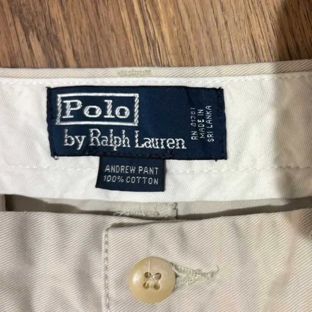 Polo Ralph Lauren Andrew Pant 34/34 Tan